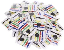 10 Pack Small Travel Sewing Kits with Thread Needles Buttons for Hotel Emergency