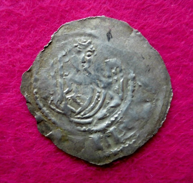 (27 18) Regensburg Konrad I. 1126 - 32 Halbbrakteat Dünnpfennig (27 18) Regensburg Konrad I. 1126 - 32 Halbbrakteat Dünnpfennig
