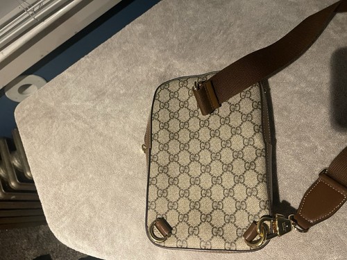 gucci gg canvas crossbody bag mens - Picture 5 of 5
