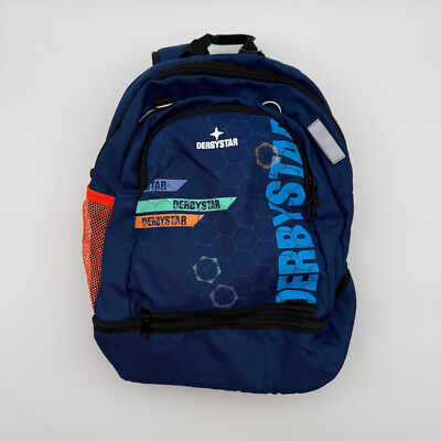 DERBYSTAR v22 Rucksack Backpack 15L Tasche Sport Fussball Ballnetz