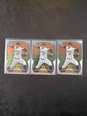 2023 Bowman Chrome - Prospects Jun-Seok Shim #BCP-153 (RC) +BASE 1ST