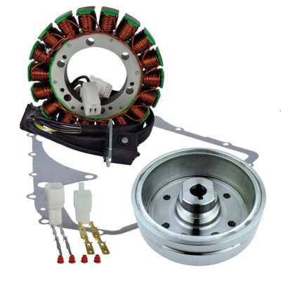 RMStator Stator with Magneto Flywheel + Gasket For 2004-06 Arctic Cat 400