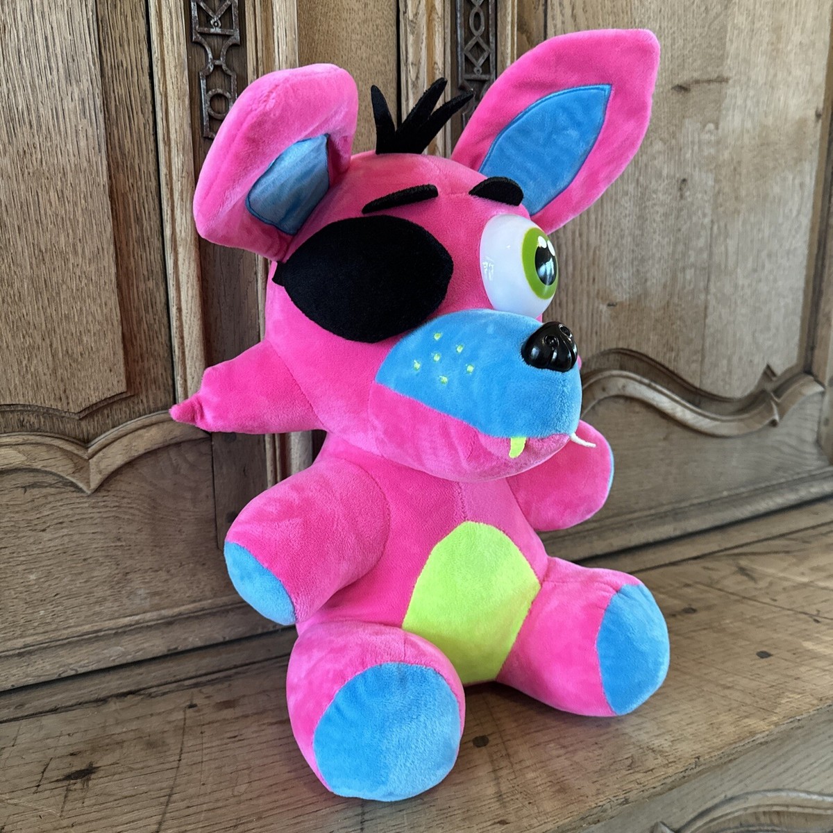 FNAF 18 Inch Plush, Neon Pink Foxy