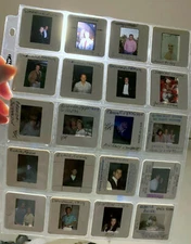 ASSORTED '80S SOAP OPERA 35MM SLIDE LOT OF 20 CBS NBC ABC Y&R B&B Days GL AMC+