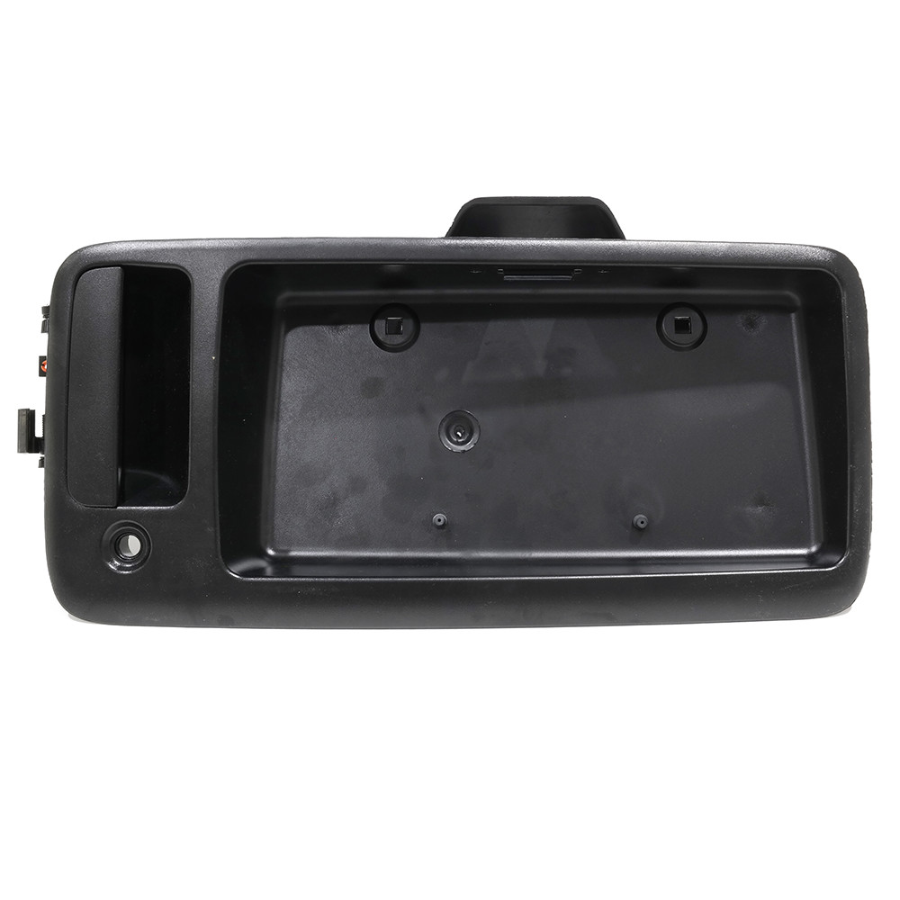 OEM NEW Rear Back Door Handle / License Plate Frame Black 96