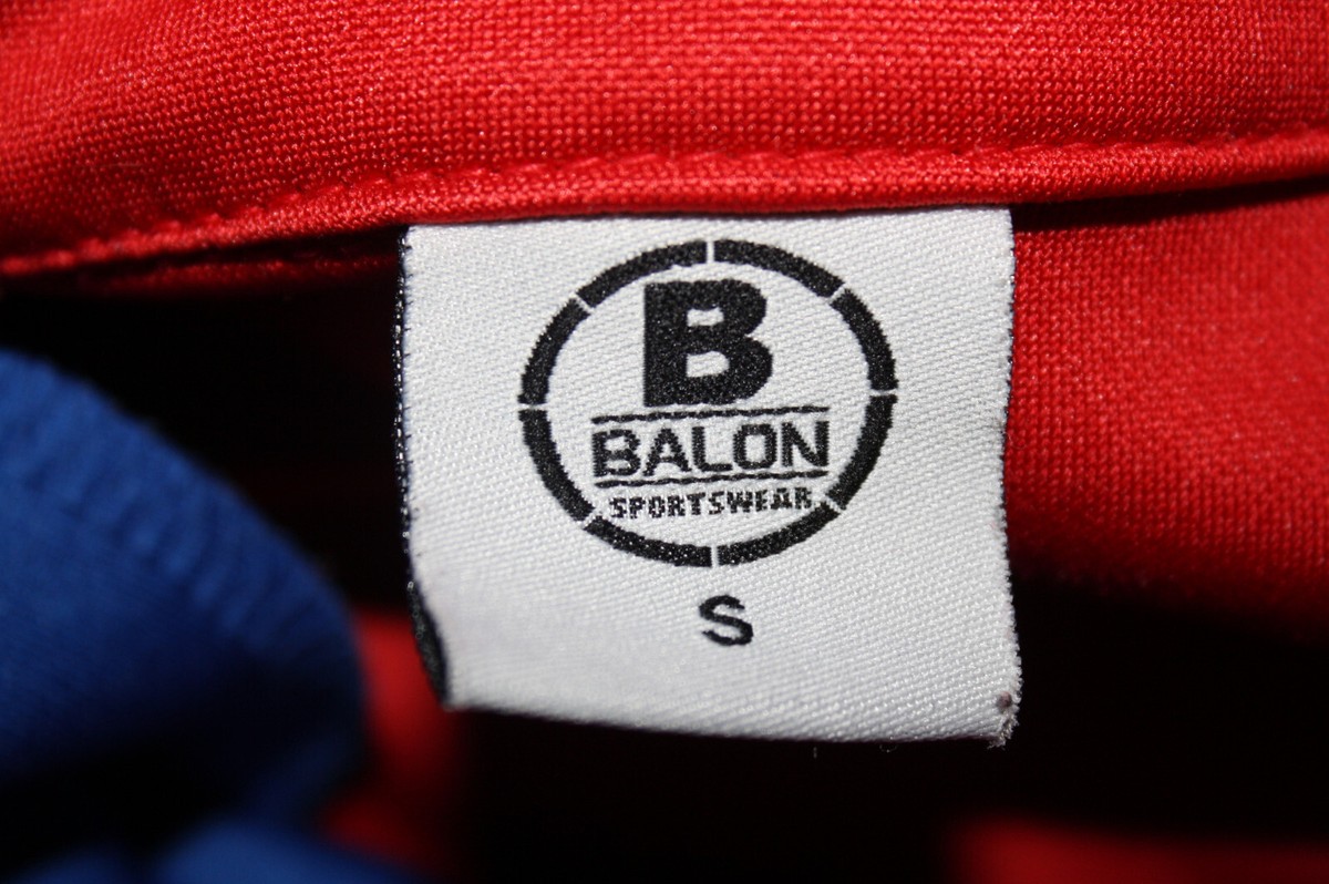 Sweat-shirt 1/4 Zip Clontarf FC Irlande - Ballon - Rouge - Taille S - Homme