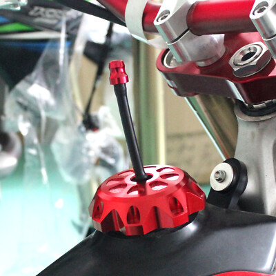 HIAORS ATV Gas Cap Air Vent Hose – Universal Fit For Honda CR/CRF, TRX Models (Red) - View #10