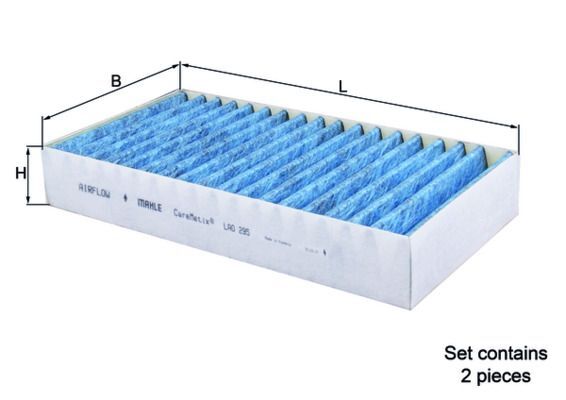 Mahle LAO 295/S Filter, Innenraumluft-image