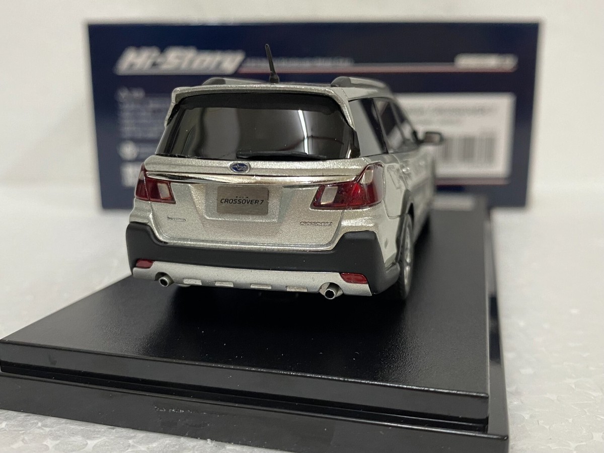 1:43 HI STORY HS427GL Subaru Exiga Crossover 7 2.5i 2015 JDM Resin