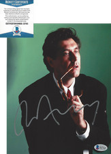 BRYAN FERRY - ROXY MUSIC LEAD SINGER - SIGNED 8X10 PHOTO D BECKETT COA BAS