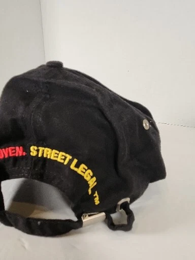 Hawk Performance Black Baseball Cap Hat Clipback-Race Proven Street Legal - Image 4 of 4