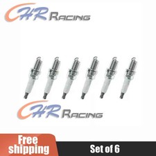 Set of 6 Platinum Spark Plug for Corolla Sentra Altima Miata Civic