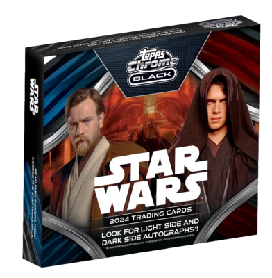 その他 2024 Topps Chrome Black Hobby box 2024 TOPPS CHROME BLACK STAR WARS HOBBY BOX NEW SEALED (1 AUTO