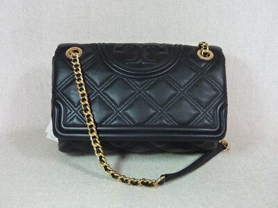 Tory Burch 56716001 Leather Handbag - Black for sale online | eBay