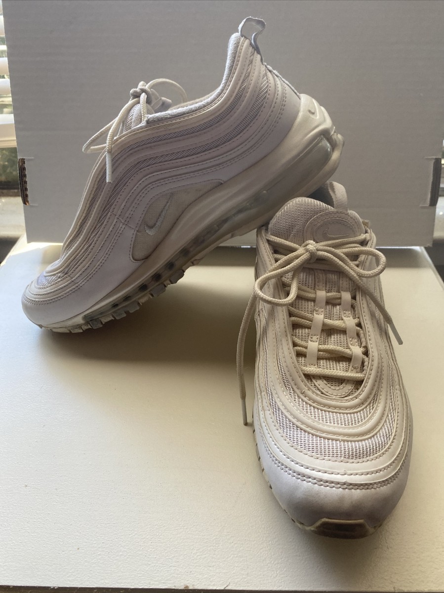 NIKE Air Max 97 Pure Platinum Running Shoes - Womens Size 10