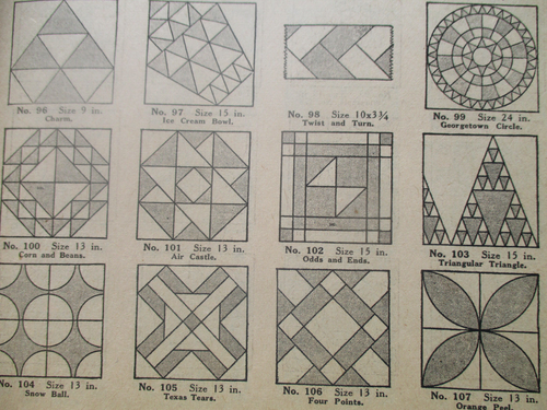 Vintage 70's Blue Ribbon Patterns Quilting DESIGNS booklet / 500 Designs - Picture 3 of 3