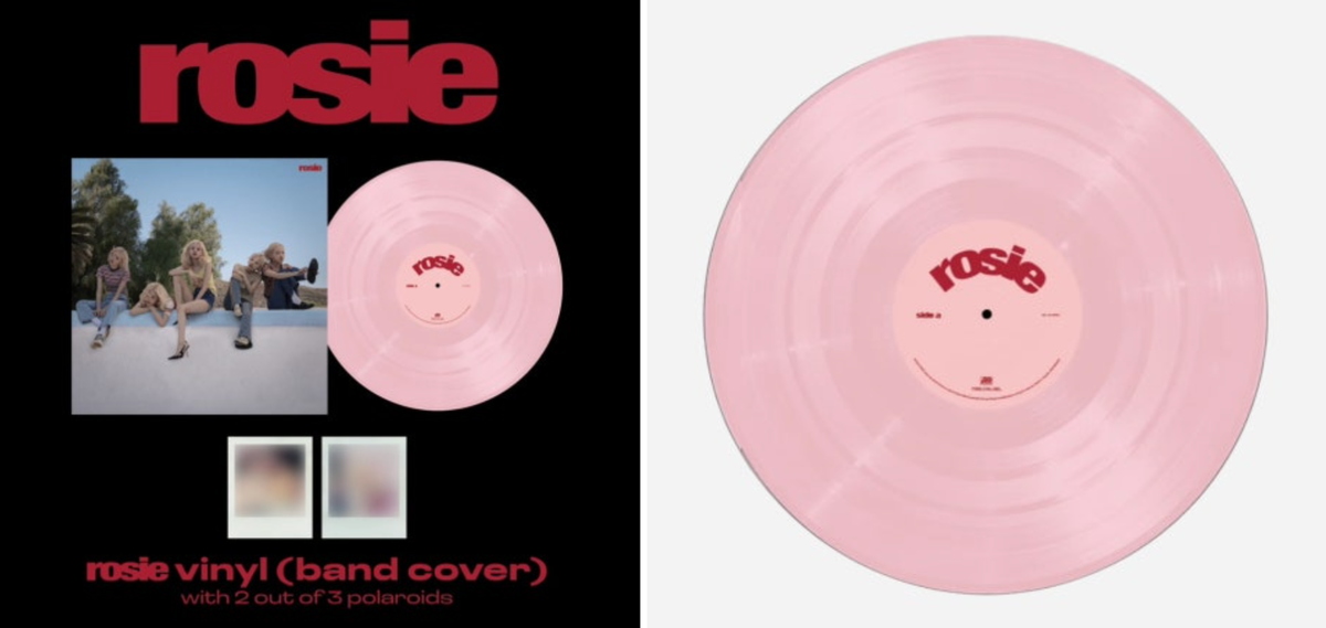 Rose 1st Album Rosie Rose Store Exclusive LP Baby Pink (Band Rose 1st Album Rosie Rose Store Exclusive LP Baby Pink (Band