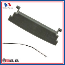 Bouton Loquet Clip Gris