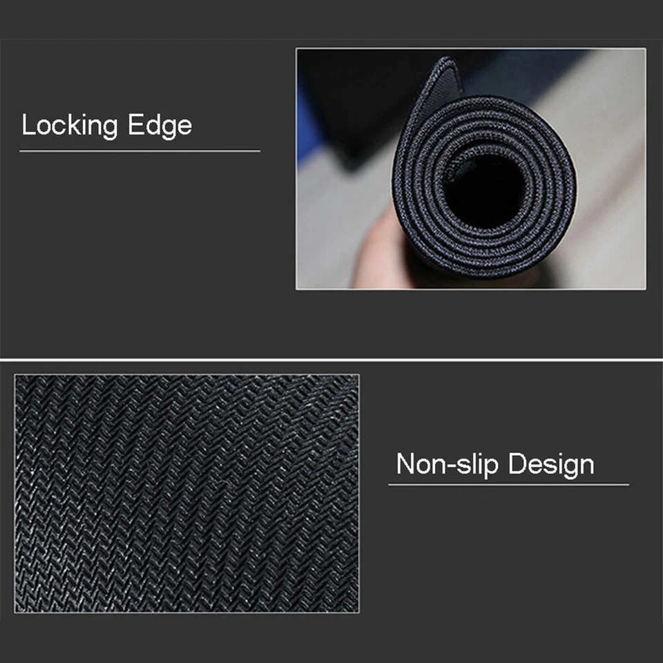 Extended Gaming Mouse Pad Large Size Desk Keyboard Mat Non-Slip Mousepad US - Image 3 of 4