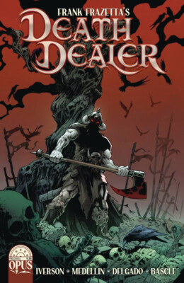 DEATH DEALER #14 MAIN COVER FRAZETTA OPUS COMICS 2023