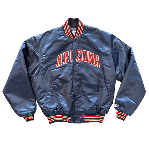 Vintage Starter Arizona Wildcats Satin Jacket NCAA Men's sz. XL Extra Large