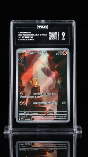 Charmander graded TAG 9 for sale on eBay