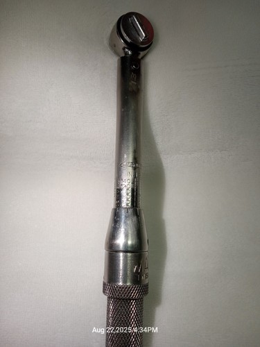 Mac Tools TW150R - 1/4" Drive - Axis-Head Torque Wrench 20-160 in-lbs. - P4 - Picture 6 of 11