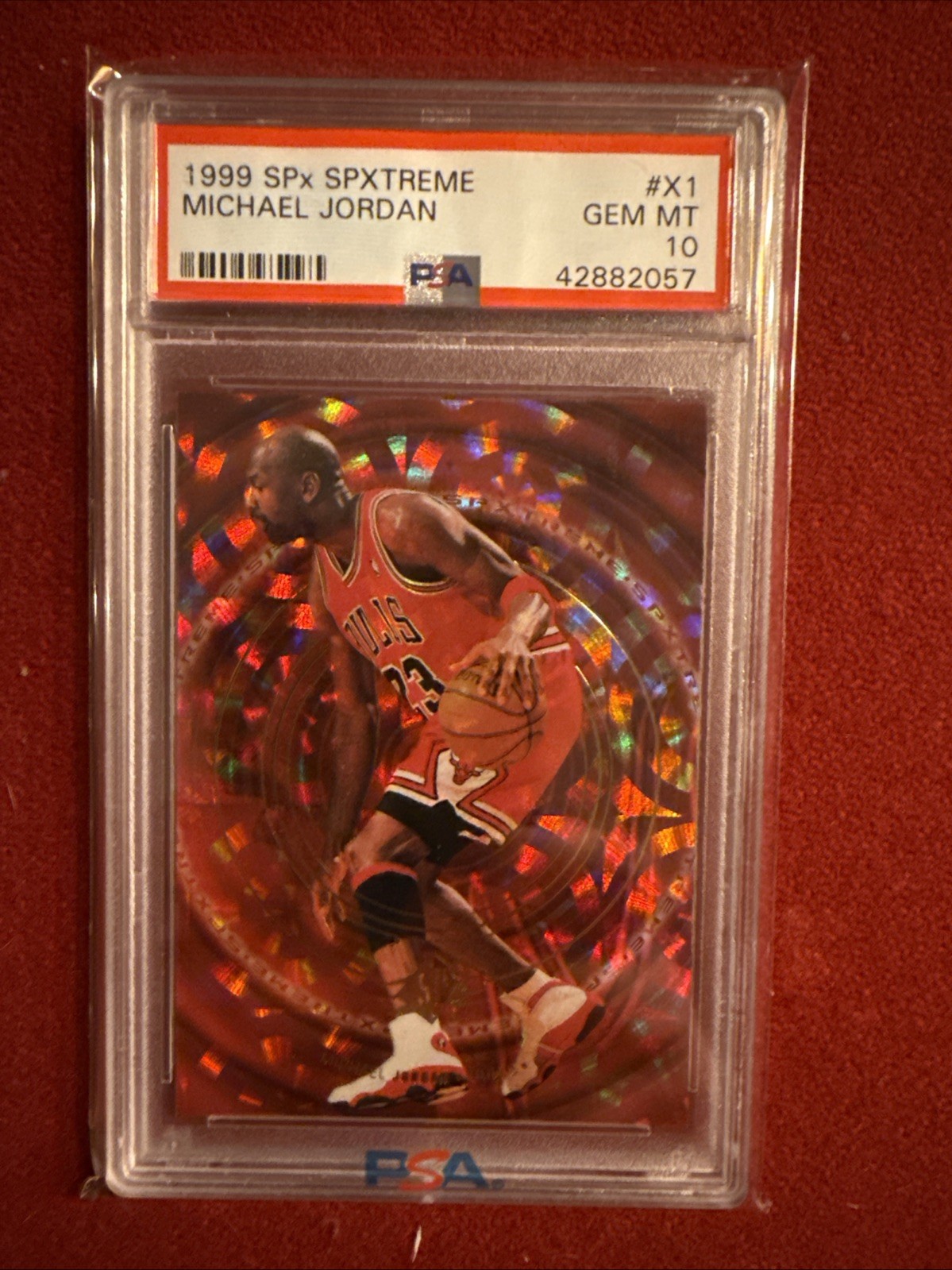 1999 SPX Spxtreme Michael Jordan PSA 10 PoP 56