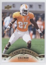 2015 Upper Deck Star Rookie Justin Coleman #89 0w8