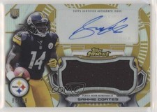 2015 Topps Finest Jumbo Relic Gold Refractor 85/99 Sammie Coates Auto 1qa