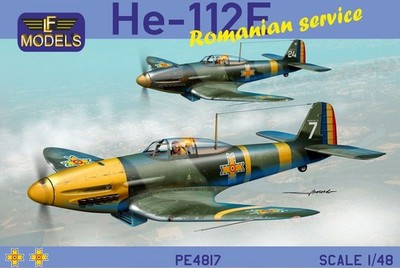 LF 1/48 Heinkel He 112E Romanian service