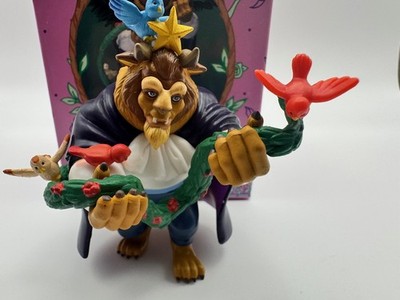 Vintage Enesco Beauty and the Beast  A Bough for Belle  Disney Ornament w/Box 