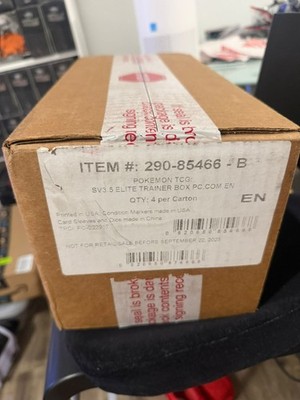 Pokemon Center Exclusive 151 Elite Trainer Box ETB SV 3.5 SEALED