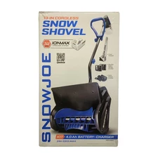 Snow Joe 24V 13" Wide Cordless Snow Shovel with Cover + 4.0Ah Battery/Charger