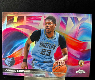 Topps Chrome Update Helix 2026 Cedric Coward RC H-19 SSP-Casehit