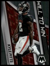 Kyle Pitts 2022 Panini Mosaic #WW-17 Will to Win Atlanta Falcons
