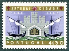 PORTUGALIA 1961 4E.30 SG1192 w idealnym stanie MH FG Setubal Centenary ##W41