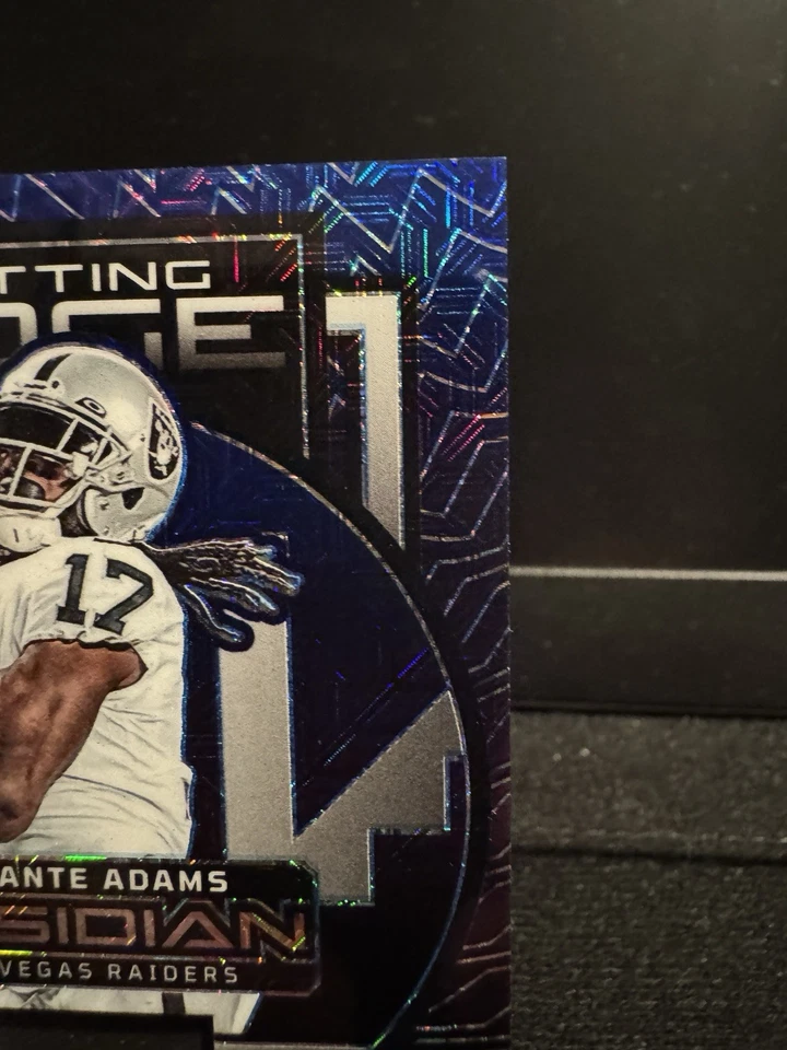 Nike Swoosh 2023 Panini Obsidian Cutting Edge Davante Adams #CEM-DAD/5 Foto 3 de 4