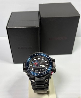 [EXC+5] Casio Master of G Gulfmaster GWN-1000B-1BJF Triple Sensor Tide Graph