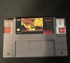Samurai Shodown Super Nintendo SNES Video Game Classic Fighting Tested Working