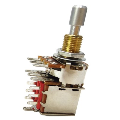 3X(Potentiometer Push Pull Gitarre Steuerung Poti E-Gitarre Ton Lautstärke3877