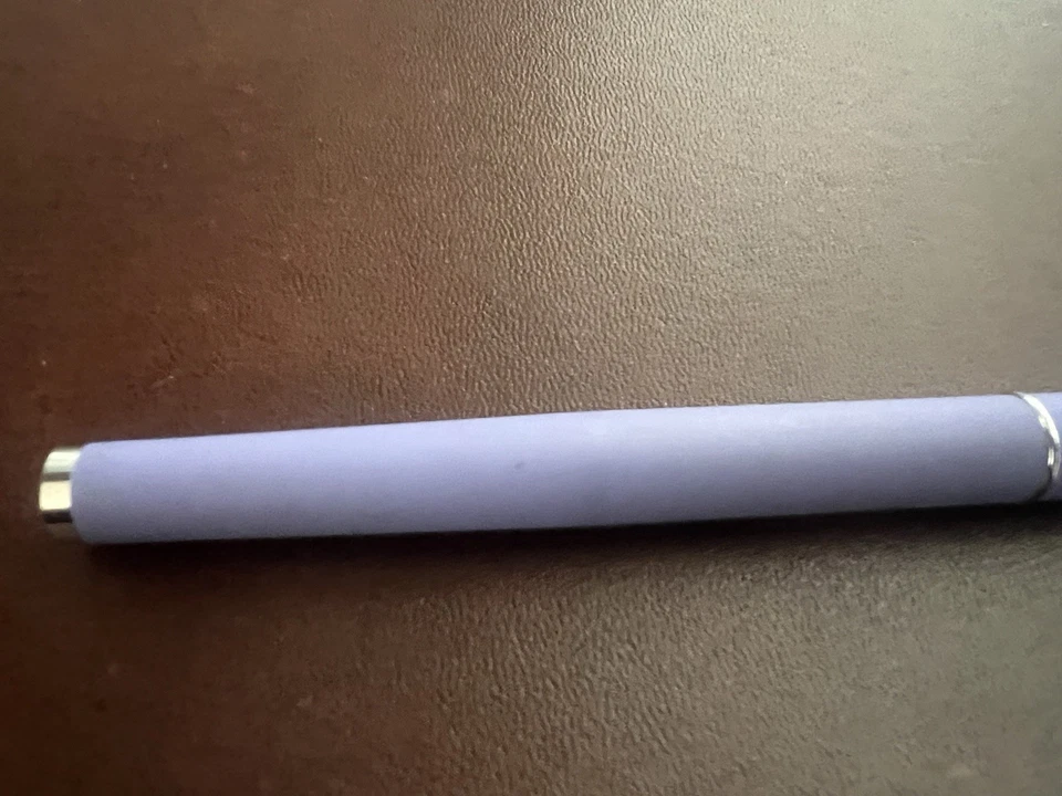 Pluma Estilográfica PELIKAN Relleno Cartucho Laca Púrpura F De Colección Foto 4 de 4