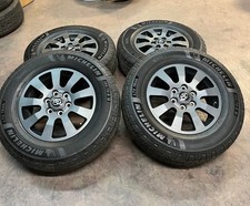 Set Of Lightly Used 24-26 Toyota Land Cruiser Rims 26570r18 Michelin Tires Lt