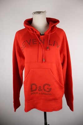 D&G DAMEN SWEATSHIRT GR. XL WOMAN CASUAL VINTAGE SPORT SWEATSHIRT BAUMWOLLE KAPUZE