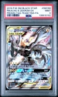 2019 POKEMON SM BLACK STAR PROMO #SM168 FULL ART/PIKACHU & ZEKROM GX PSA 9