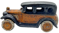 Cast Iron Toy 4 Sedan Reproduction 1930 s Gangster Car Automobile Vintage