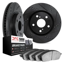 For Chevy Camaro 94-97 DFC PRO-KIT 5000 Drilled & Slotted Front Brake Kit