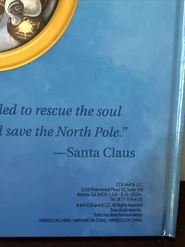 The Elf on a Shelf Elf Pets A Saint Bernard Tradition Replacement Hardcover Book - Picture 4 of 7