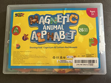 SpriteGru Magnetic Animal Alphabet Letters Toddlers  Kids 26 Capital Letters