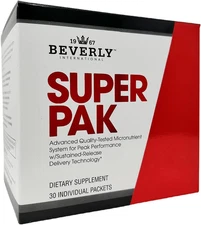 Super Pak. 30 Packs. High-Potency Multivitamin, Daily Pack for Energy, Perfor...